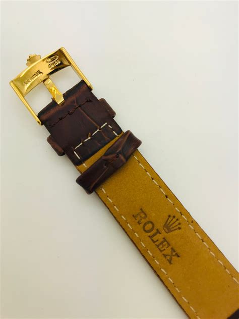 rolex leather strap watches for men|genuine rolex leather watch straps.